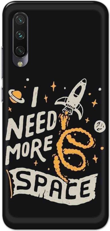 NDCOM Back Cover for Mi A3 I Need More Space Printed  (Multicolor, Hard Case, Pack of: 1)
