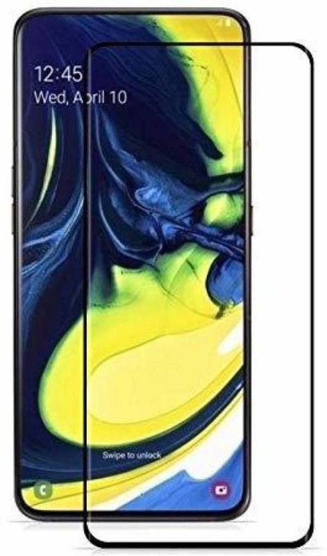 EASYKARTZ Edge To Edge Tempered Glass for Sammsung A80  (Pack of 1)