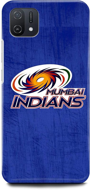 JUGGA Back Cover for OPPO A16E, CPH2421, MUMBAI, INDIANS, IPL, TEAM, LOGO  (Blue, Hard Case, Pack of: 1)