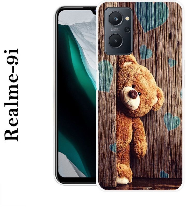 REDFLY Back Cover for Realme 9i  (Brown, Grip Case, Silicon)