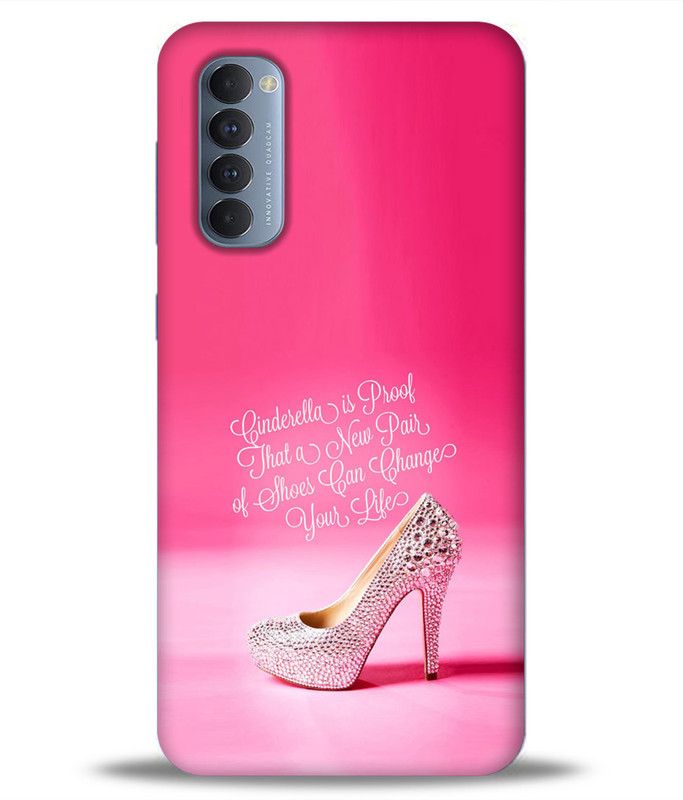LETAPS Back Cover for Oppo Reno4 Pro / Oppo Reno 4 Pro  (Pink, Hard Case)