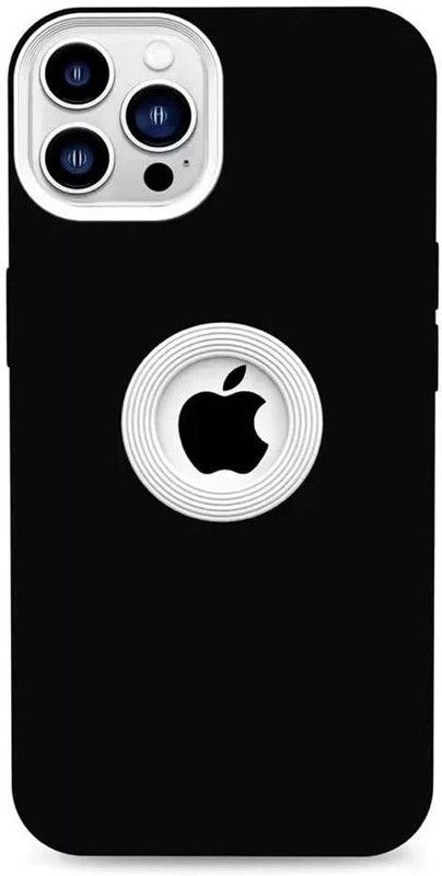 EASKAY INDIA Back Cover for IPHONE 12 PRO MAX  (Black, Shock Proof, Pack of: 1)