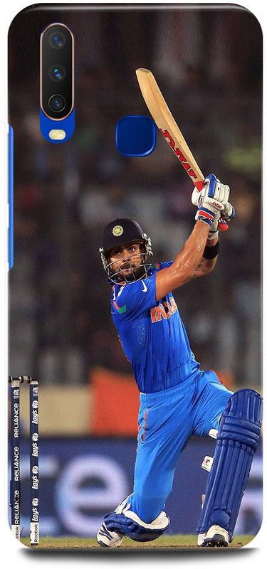 JUGGA Back Cover for Vivo U10, 1916, VIRAT,KOHLI, INDIAN, PLAYER, RCB  (Blue, Hard Case, Pack of: 1)