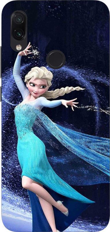 LIKELOOK Back Cover for Mi Redmi Note 7 Pro ( Frozen, Cartoon )  (Multicolor, Shock Proof, Pack of: 1)