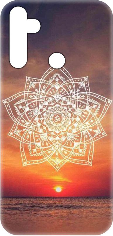 Smutty Back Cover for Realme 5s, RMX1925 - Sunset Print  (Multicolor, Hard Case, Pack of: 1)