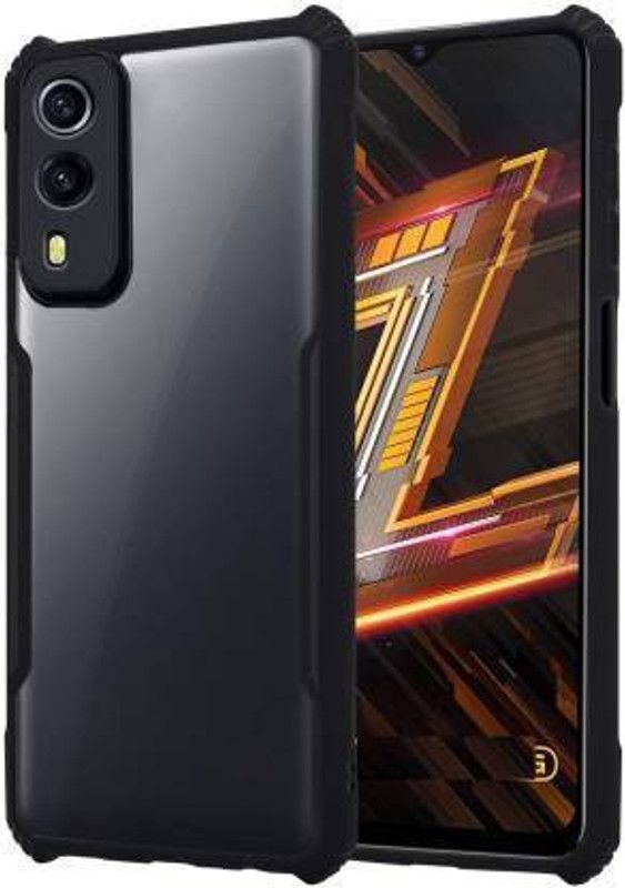 SMARTCASE Back Cover for vivo V21e 5G  (Transparent, Grip Case, Pack of: 1)