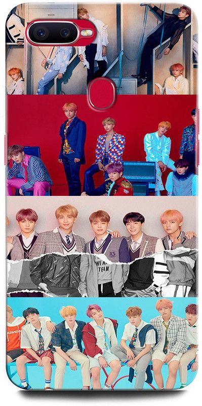 INTELLIZE Back Cover for Realme U1 RMX1833 BTS, V, JUNGBOOK, JIMIN, JIN, BTS ARMY, SINGER, BOY BAND  (Multicolor, Hard Case, Pack of: 1)