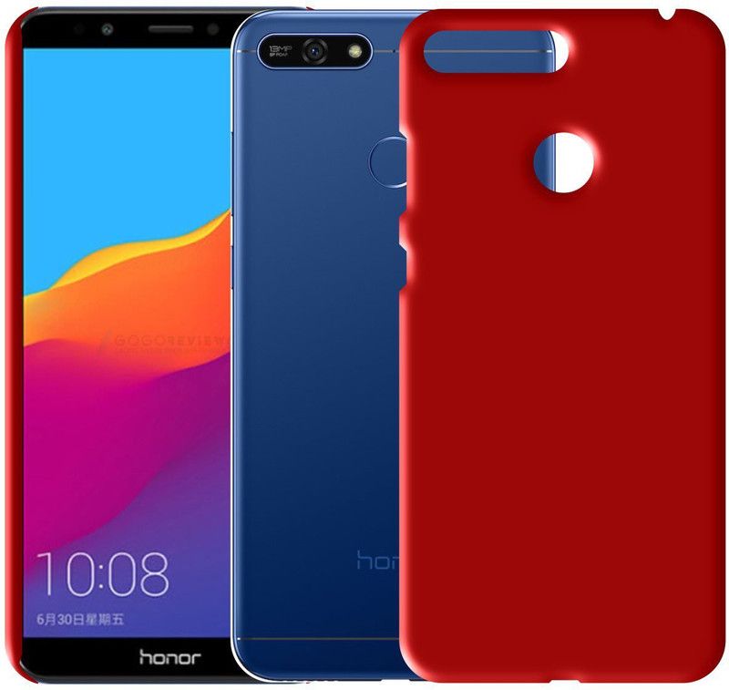 CASE CREATION Back Cover for Honor 9N (5.84-inch) 2018  (Red, Shock Proof, Pack of: 1)