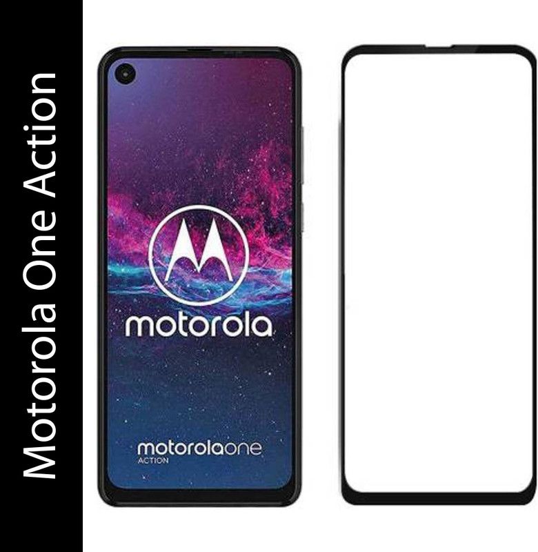 EASYKARTZ Tempered Glass Guard for Motorola One Action  (Pack of 1)