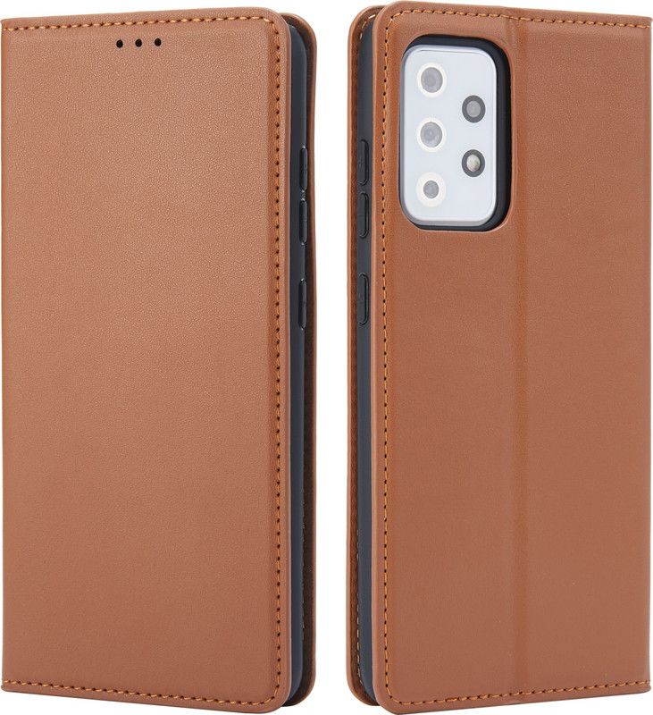 Fashion Flip Cover for VIVO V23 5G  (Brown, Pack of: 1)