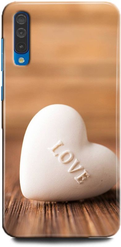 FIKORA Back Cover for Samsung Galaxy A50s/SM-A507FZLVINS LOVE HEART PRINTED  (Multicolor, Hard Case, Pack of: 1)