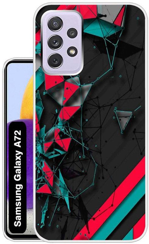 Case Club Back Cover for Samsung Galaxy A72  (Red, Grip Case, Silicon, Pack of: 1)