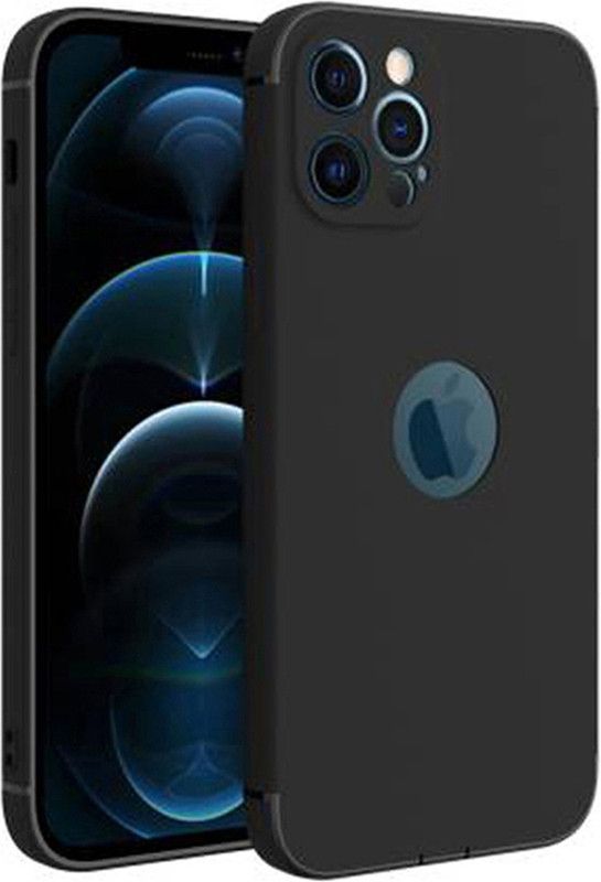 Mobi Socket Back Cover for Iphone 12 Pro  (Black, Grip Case, Pack of: 1)