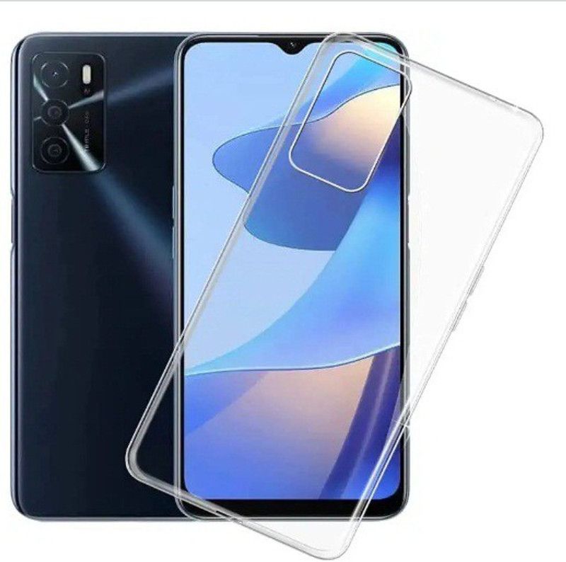 Abuy Back Cover for Oppo A16  (Transparent, Flexible, Silicon)