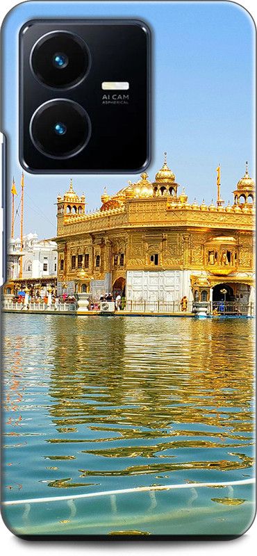 KEYCENT Back Cover for Vivo Y22, V2207 WAHEGURU, SATNAM SHRI WAHEGURU JI, GURU NANAK, GOD  (Multicolor, Shock Proof, Pack of: 1)