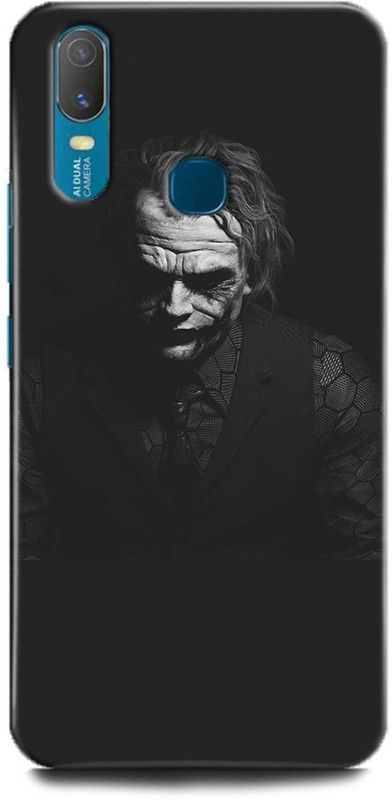 Afterglow Back Cover for Vivo Y11  (Black, Dual Protection, Pack of: 1)