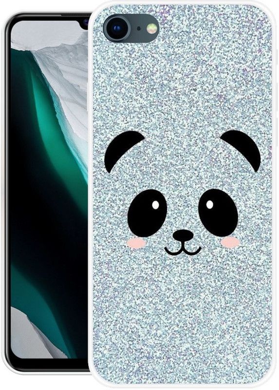 Looy Back Cover for Apple iPhone 8  (Grey, Flexible, Silicon, Pack of: 1)