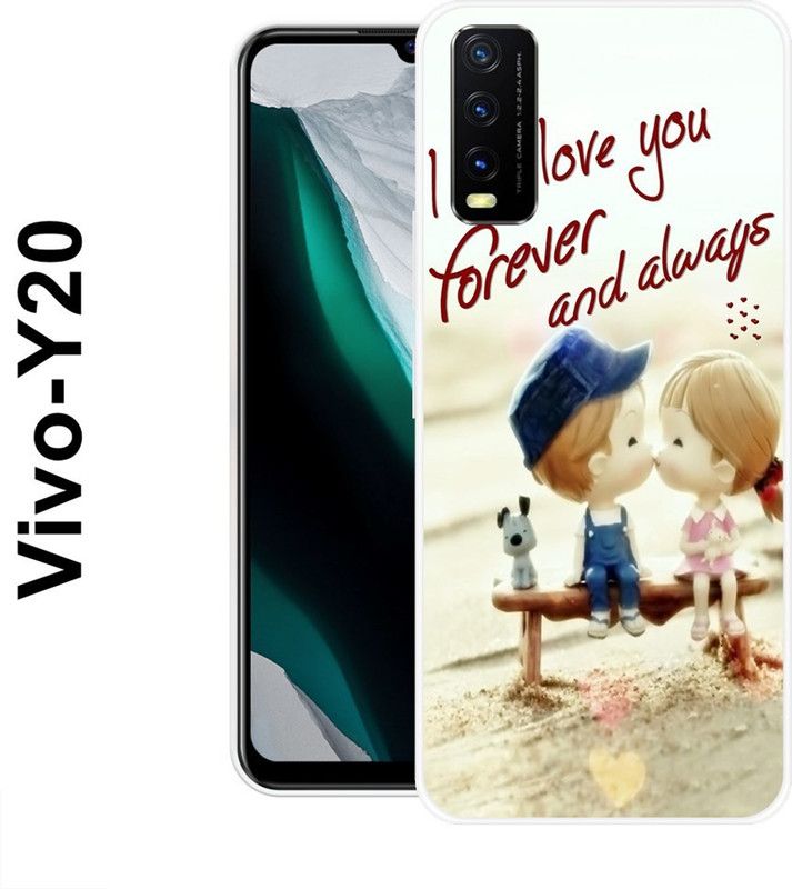 SUPER CASE Back Cover for Vivo Y20, Vivo Y20G, Vivo Y20S, Vivo Y20 2021, Vivo Y20A, Vivo Y20i  (Multicolor, Silicon)