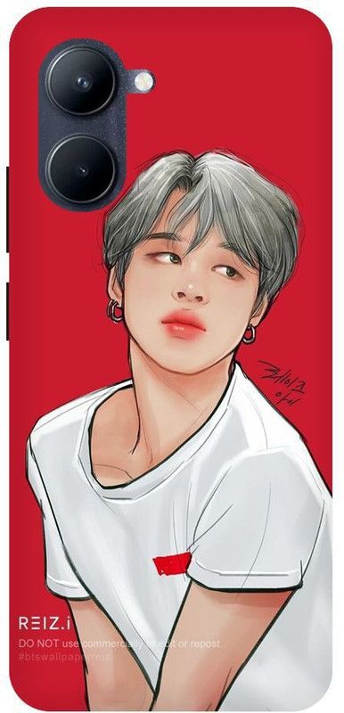 Vinsmoke Back Cover for Realme C33 Jimin-BTS-Jimin-Jimin-Cover-BTS-468  (Multicolor, Shock Proof)