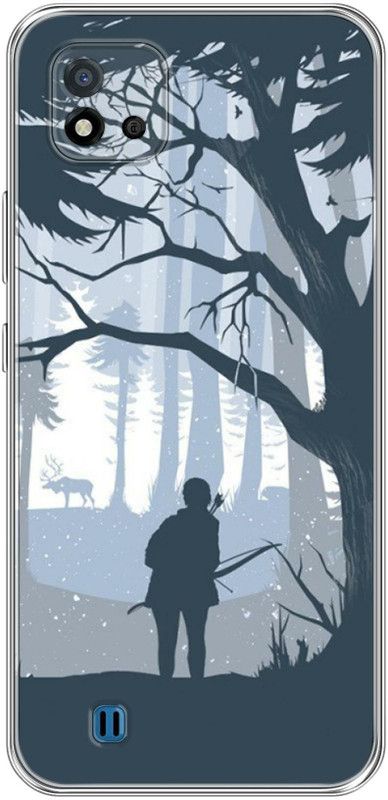 Casotec Back Cover for Realme C11 (2021)  (Multicolor, Flexible, Pack of: 1)