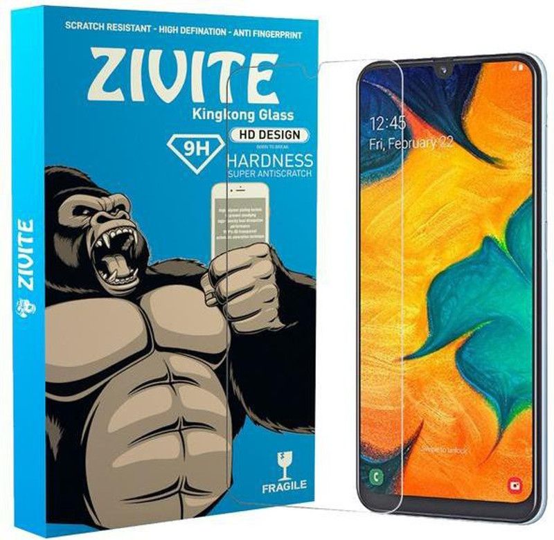 ZIVITE Tempered Glass Guard for Samsung Galaxy A30, Samsung Galaxy A30s, Samsung Galaxy A50, Samsung Galaxy A50s, Samsung Galaxy M30, Samsung Galaxy M30s, Samsung Galaxy A20  (Pack of 1)