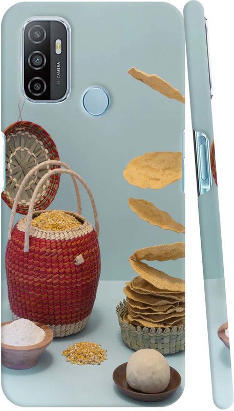 GIFT4EVER Back Cover for OPPO A53  (Multicolor, Pack of: 1)