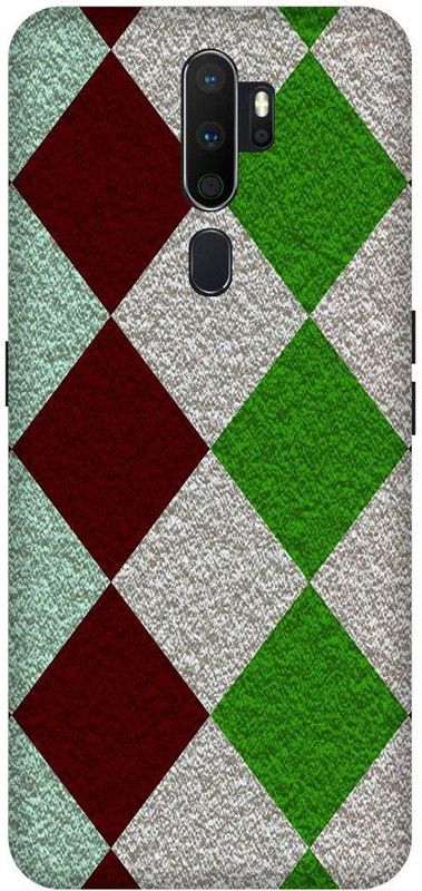 SSMORYA Back Cover for OPPO A5 2020 (Texture) Printed Back Cover  (Multicolor, Waterproof, Pack of: 1)