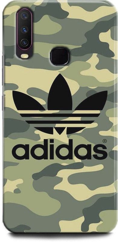 INDICRAFT Back Cover for Vivo Y17, Vivo 1902, Adidas, Printed  (Multicolor, Shock Proof, Pack of: 1)