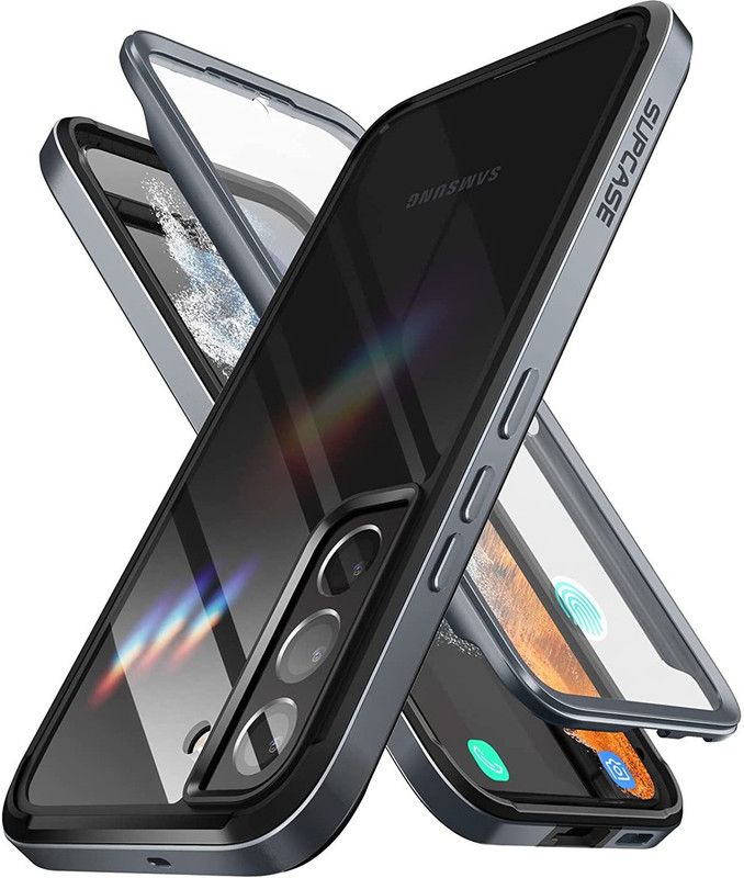Supcase Back Cover for Samsung Galaxy S22 Plus 5G  (Black, Silicon, Pack of: 1)