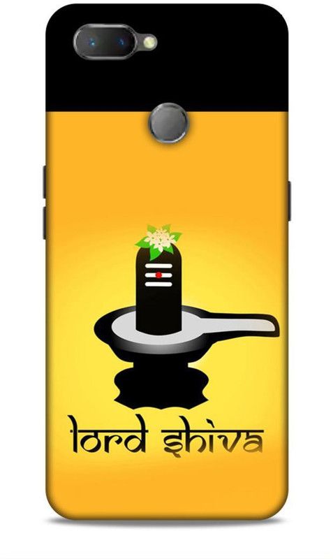 Keviv Back Cover for Realme U1, Realme 2 Pro, OPPO F9, OPPO F9 Pro, Oppo A5s, Oppo A7, Oppo A12, Oppo A11K  (Yellow, Black, 3D Case, Pack of: 1)