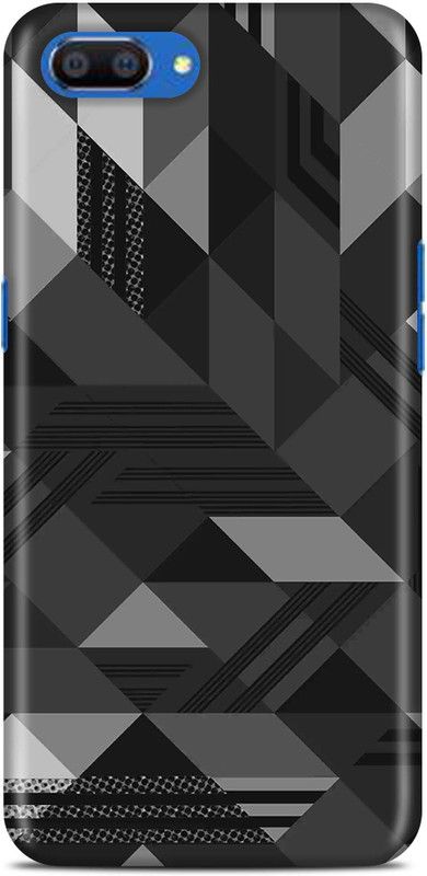 Sankee Back Cover for Realme C1  (Black, Hard Case)