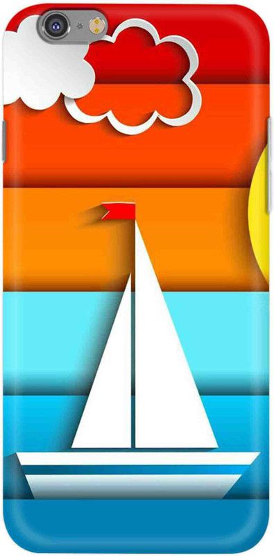 NDCOM Back Cover for iPhone 6 Plus Ship Printed  (Multicolor, Hard Case, Pack of: 1)