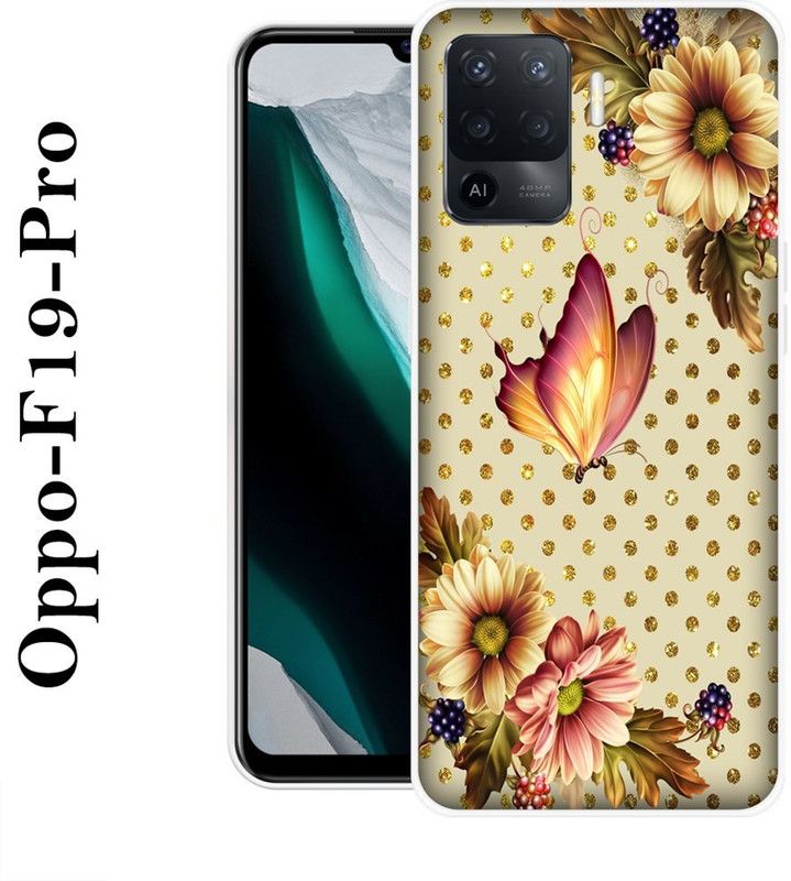 JATLAND Back Cover for Oppo F19 Pro  (Multicolor, Grip Case, Silicon)