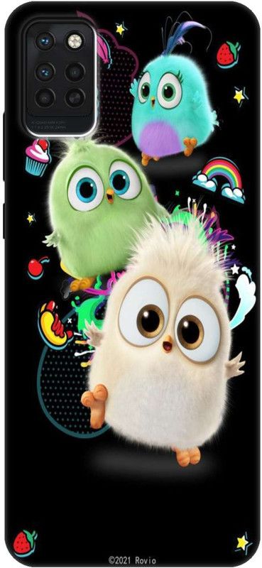 Anj Back Cover for INFINIX HOT 10 PRO  (Multicolor, Grip Case, Silicon, Pack of: 1)