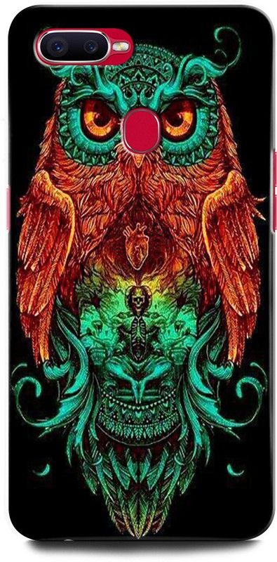 ORBIQE Back Cover for Realme 2 Pro 1801 OWL, TRIPPY, WORLD, EYE, USA, ILLUMINATI, MASONICO, OWL  (Multicolor, Hard Case, Pack of: 1)