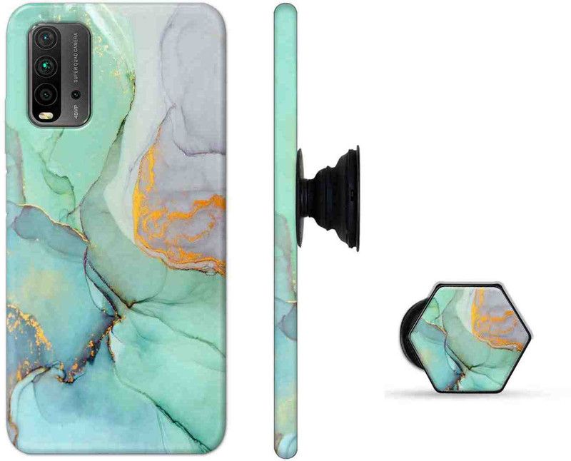 CaseSquad Back Cover for Mi Redmi 9 Power  (Multicolor, Cases with Holder, Pack of: 2)