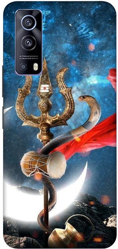 LUCKY MOBI.COM Back Cover for vivo iQOO Z3 / Vivo iQZ3 ( MAHASHIV GOD) PRINTED BACK COVER  (Multicolor, Hard Case, Pack of: 1)