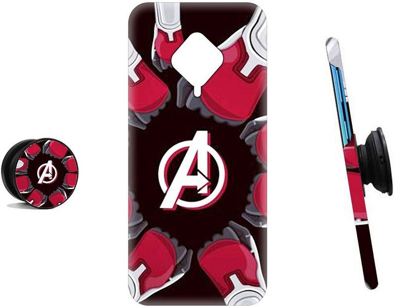 SPBR Back Cover for Vivo S1 Pro  (Multicolor, Cases with Holder)