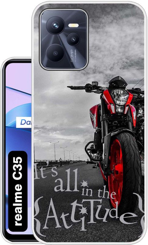 Flipkart SmartBuy Back Cover for realme C35  (Multicolor, Dual Protection, Silicon, Pack of: 1)