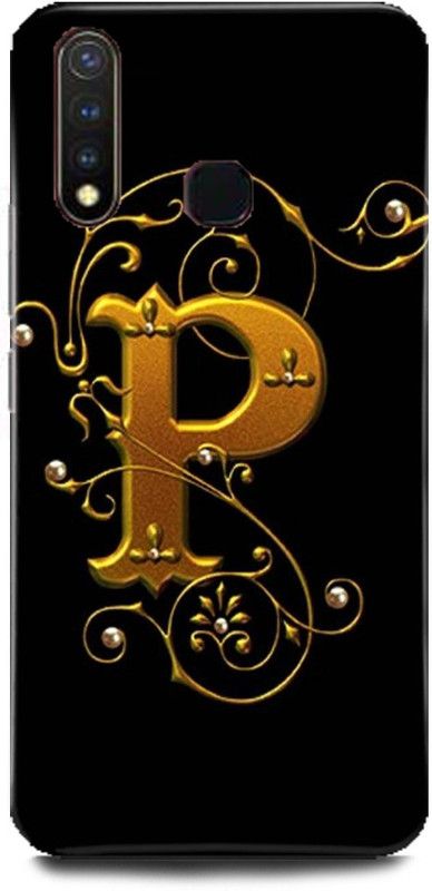 Dimora Back Cover for Vivo U20  (Black, Hard Case, Pack of: 1)