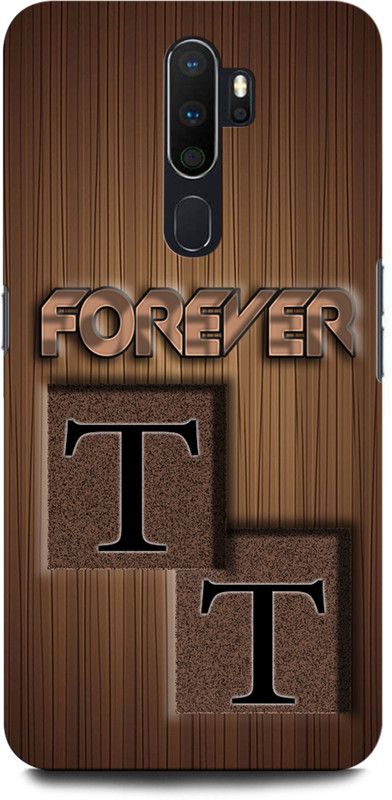 INTELLIZE Back Cover for OPPO A5 2020 TT, T LOVE, T LETTER, TT NAME  (Multicolor, Hard Case, Pack of: 1)