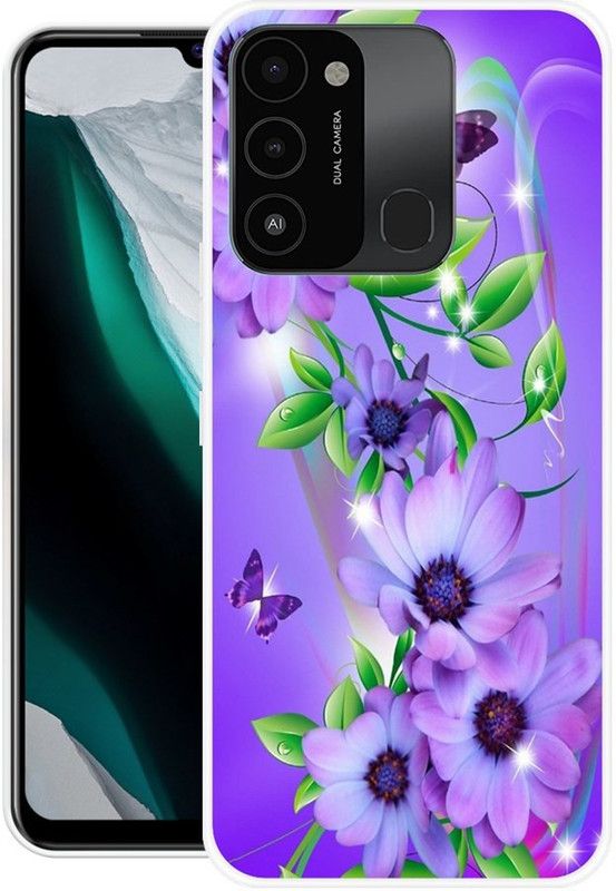 PAEDICON Back Cover for Tecno Spark G0 2022  (Multicolor, Grip Case, Silicon, Pack of: 1)