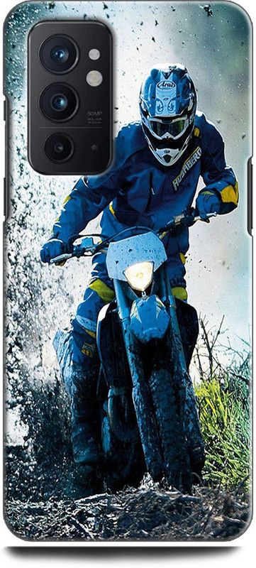 WallCraft Back Cover for OnePlus 9RT 5G BIKE, BIKE LOVER, SUPERBIKE, BIKE RACER  (Multicolor, Dual Protection)