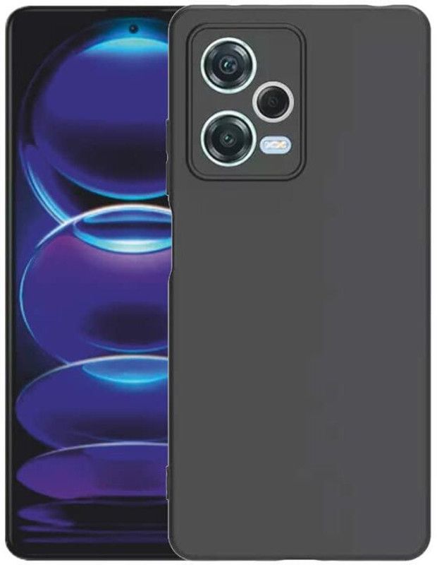 jpmobilecases Bumper Case for REDMI NOTE 12 PRO  (Black, Camera Bump Protector, Pack of: 1)