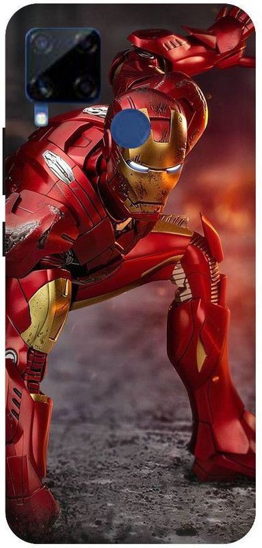artocus Back Cover for Realme C15, Realme C15 Iron man Printed Back Cover  (Multicolor, Hard Case, Pack of: 1)