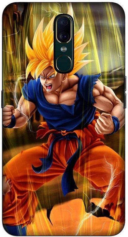 CROKIAN Back Cover for Oppo F11 Goku Back Cover  (Multicolor, Hard Case, Pack of: 1)