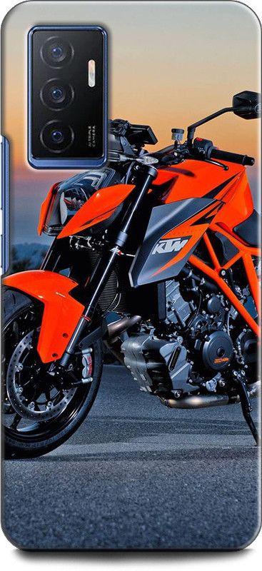 KEYCENT Back Cover for Vivo V23e 5G, V2126 KTM, KTM BIKE, SUPERBIKE, BIKE LOVER  (Multicolor, Shock Proof, Pack of: 1)