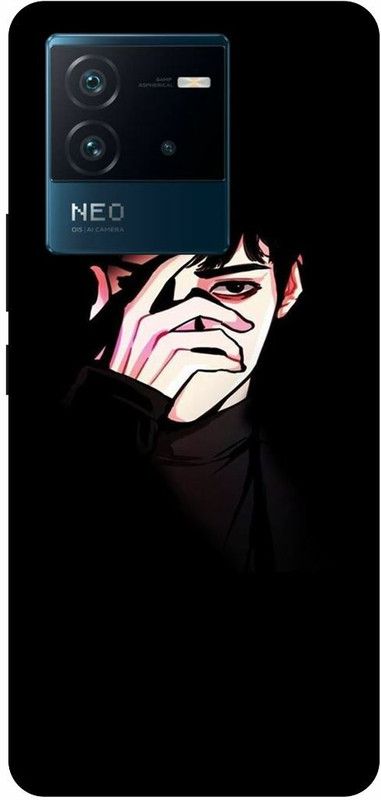 THE NARAYANA COLLECTIONS Back Cover for IQOO NEO 6- l2126-BTS,BOY,FACE,ALONE,SAD,643  (Multicolor, Hard Case)