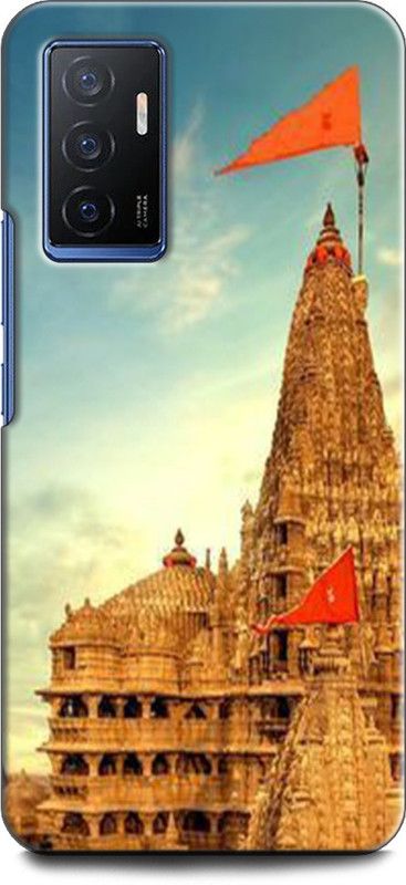 KEYCENT Back Cover for Vivo V23e 5G, V2126 RAM JI, JAI SHREE RAM, LORD RAM, GOD, TEMPLE  (Multicolor, Shock Proof)