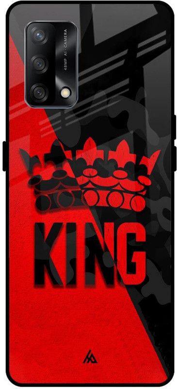 Hocopoco Back Cover for Oppo F19  (Black, Red, Grip Case, Silicon, Pack of: 1)